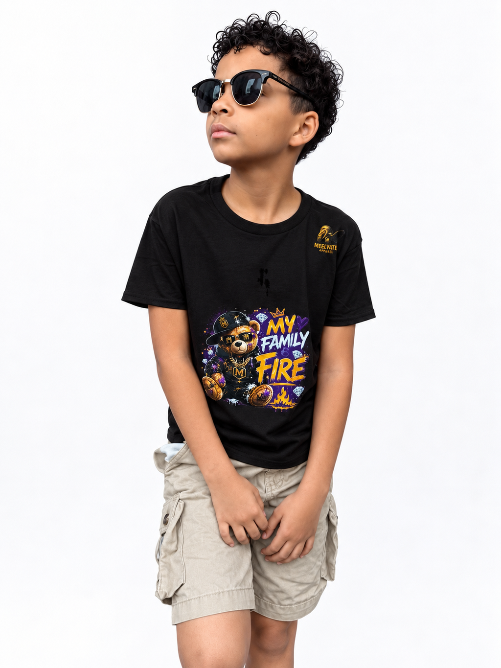 My Family Is Fire T-Shirt — Designed by Maddox Davis