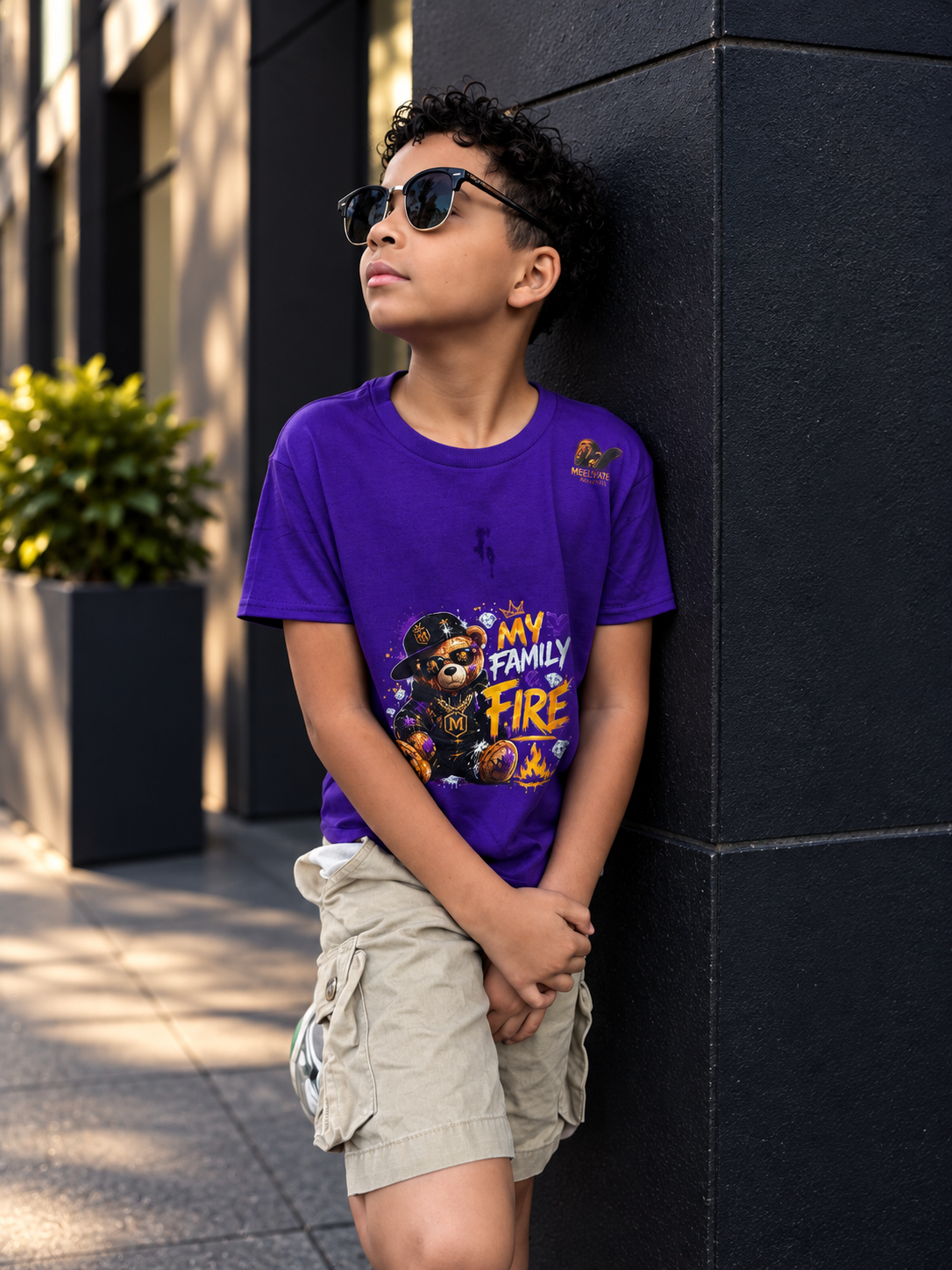 My Family Is Fire T-Shirt — Designed by Maddox Davis
