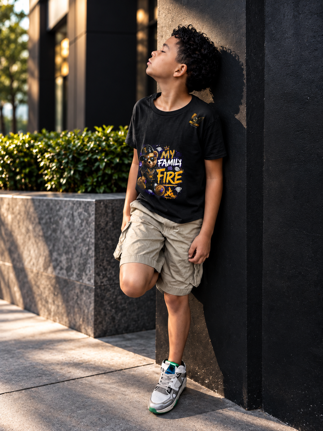 My Family Is Fire T-Shirt — Designed by Maddox Davis