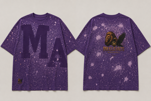 Genesis MA No.003 Royal Purple T-shirt front and back