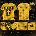 MKA Signature I Golden Smoke premium hand-treated shirt product showcase